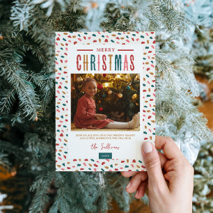 Cartes Pour Fêtes Annuelles Festive Joyeux Noël 4 Photo