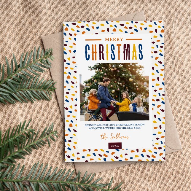Cartes Pour Fêtes Annuelles Festive Joyeux Noël 4 Photo (Créateur téléchargé)