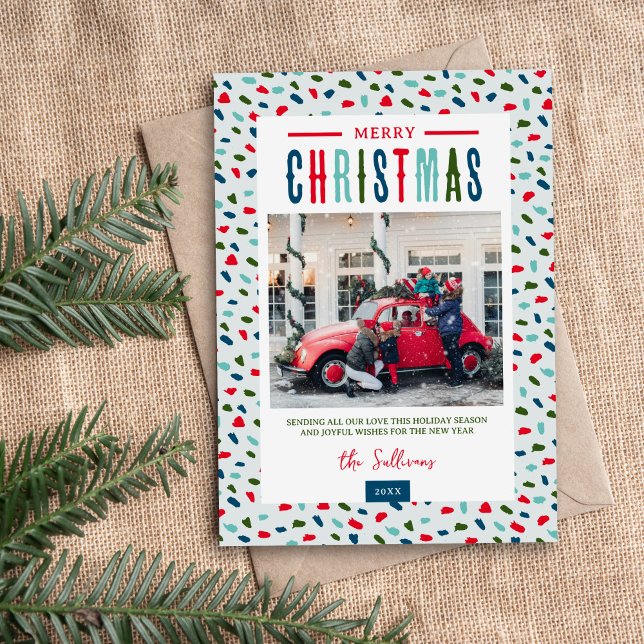 Cartes Pour Fêtes Annuelles Festive Joyeux Noël 4 Photo (Créateur téléchargé)