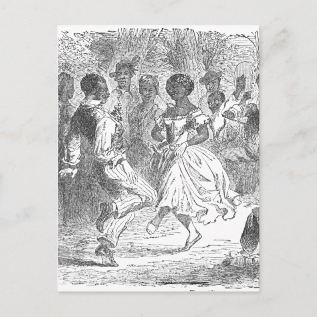 Cartes Pour Fêtes Annuelles Festivités de Noël dans un domaine de Louisiane (Devant)