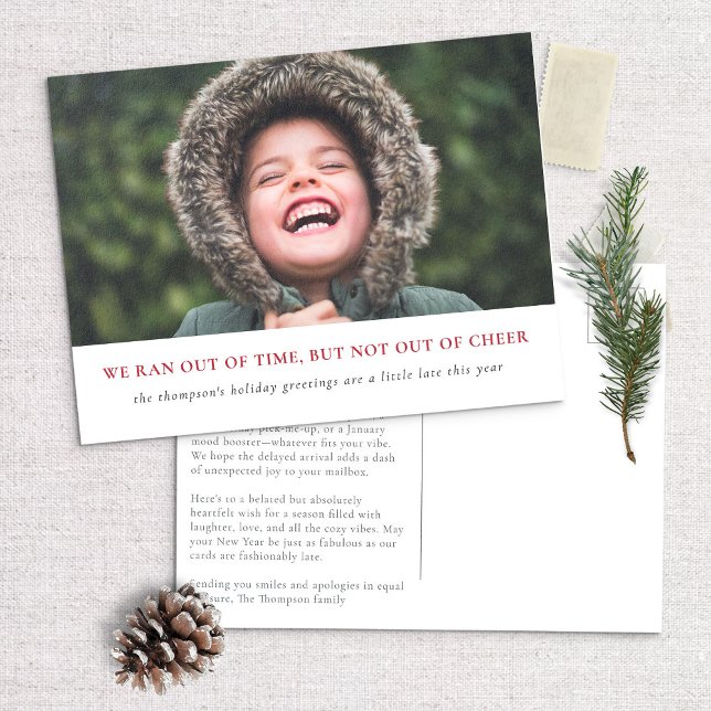 Cartes Pour Fêtes Annuelles Fête Célébrée, Salutations Tardives Cette Année (Créateur téléchargé)