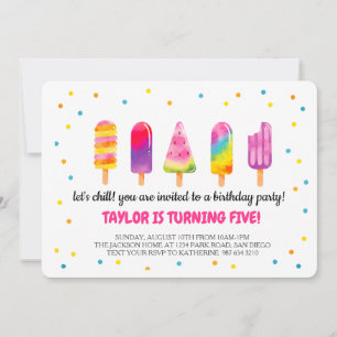 Cartes Pour Fêtes Annuelles Fête d'anniversaire Bonjour Été