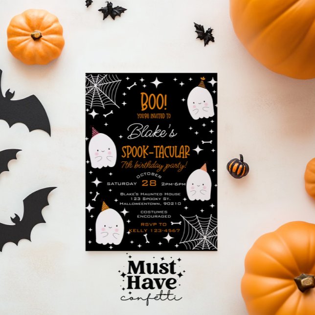 Cartes Pour Fêtes Annuelles Fête d'anniversaire Halloween pour enfants Petits  (Créateur téléchargé)