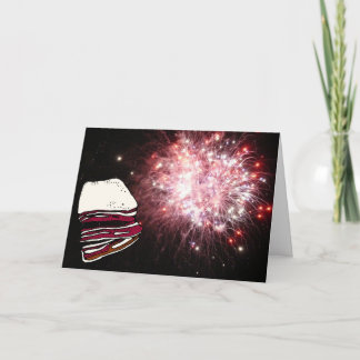 Cartes Pour Fêtes Annuelles Fête de Bacon