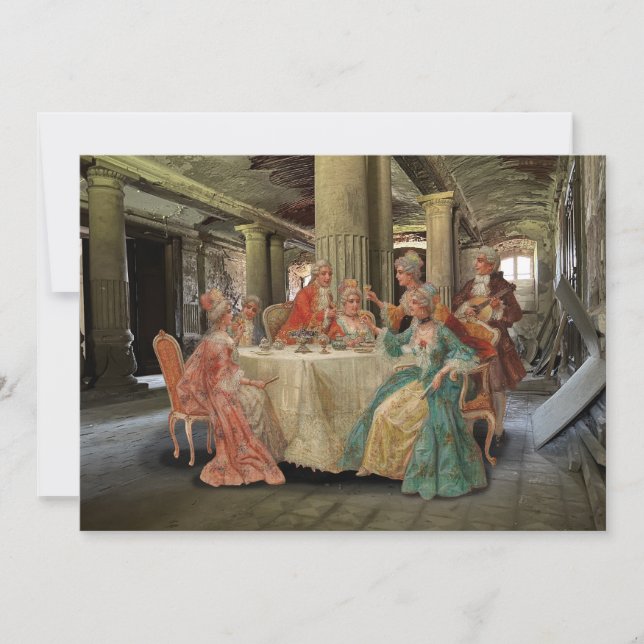 Cartes Pour Fêtes Annuelles Fête de fantaisie (Devant)