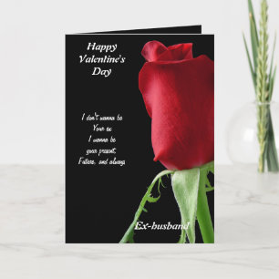 Cartes Pour Fêtes Annuelles Fête de l'ex-mari Valentine