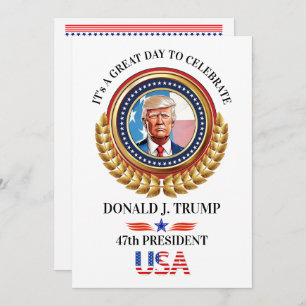 Cartes Pour Fêtes Annuelles Fête de l'inauguration