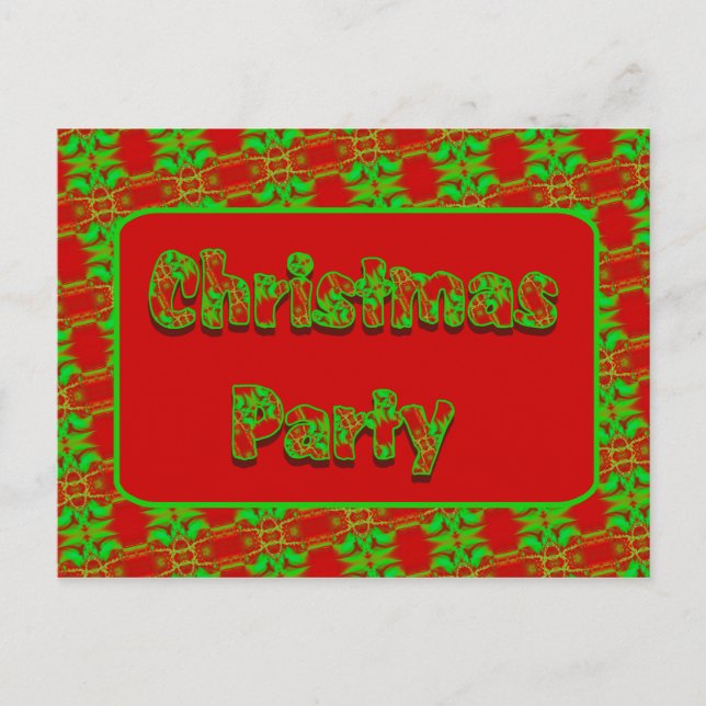Cartes Pour Fêtes Annuelles Fête de Noël (Devant)