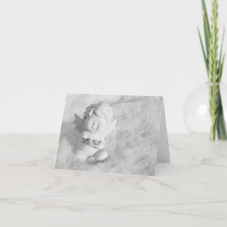 Cartes Pour Fêtes Annuelles Fête de Noël Ange de neige