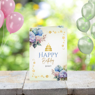 Cartes Pour Fêtes Annuelles Fête de Noël chrétienne florale élégante vintage