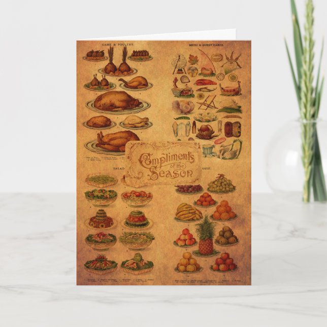 Cartes Pour Fêtes Annuelles Fête de Noël de Mme Beeton (Devant)