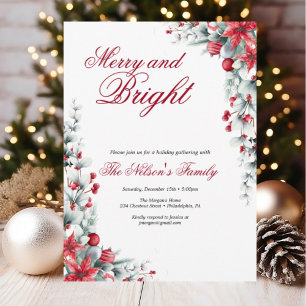 Cartes Pour Fêtes Annuelles Fête de Noël Holiday Holly