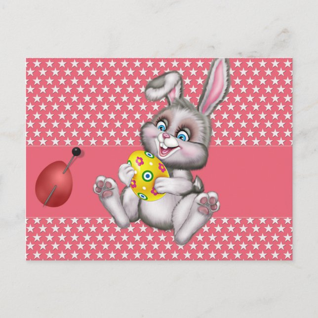 Cartes Pour Fêtes Annuelles Fête de Pâques (Devant)