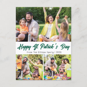 Cartes Pour Fêtes Annuelles Fête de St. patrick Famille Shamrock verte Photo