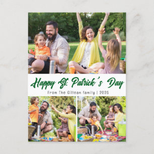 Cartes Pour Fêtes Annuelles Fête de St. patrick Famille Shamrock verte Photo