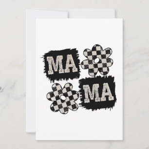 Cartes Pour Fêtes Annuelles Fête des mamans à carreaux maman à venir