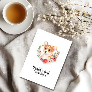 Cartes Pour Fêtes Annuelles Fête des Mères de Chien Personalized Chien Maman A