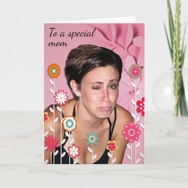 Cartes Pour Fêtes Annuelles Fête des mères déplaisantes (Devant)