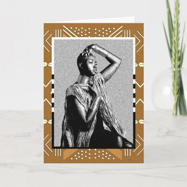 Cartes Pour Fêtes Annuelles Fête des mères ethnique (Devant)