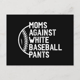 Cartes Pour Fêtes Annuelles Fête des mères Jeu des mamans contre le baseball b