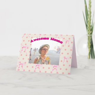 Cartes Pour Fêtes Annuelles Fête des mères Maman grand-mère Nana Message de Pe