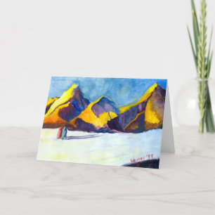 Cartes Pour Fêtes Annuelles Fête des Mères Paysage coloré