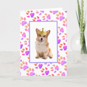 Cartes Pour Fêtes Annuelles Fête des pères Corgi