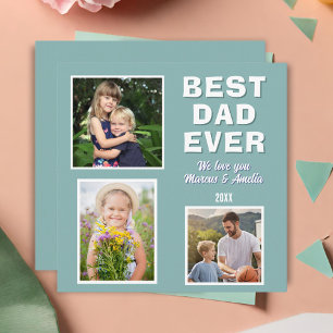 Cartes Pour Fêtes Annuelles Fête des pères de collection photo de Best Dad Eve