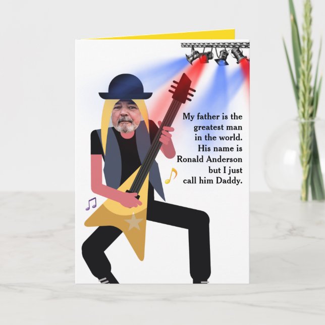 Cartes Pour Fêtes Annuelles Fête des pères Easy Story Réserver Aventure (Devant)