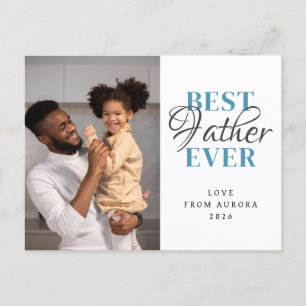 Cartes Pour Fêtes Annuelles Fête des pères moderne minimaliste joyeuse 1 Photo