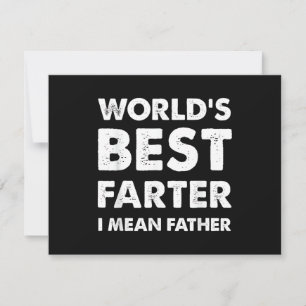 Cartes Pour Fêtes Annuelles Fête des Pères Papa Rétro Meilleur Pète du Monde J