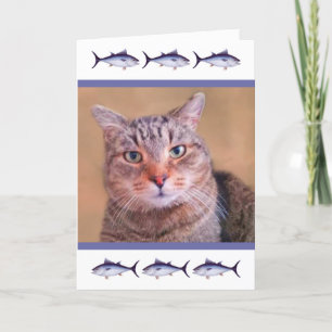 Cartes Pour Fêtes Annuelles Fête des pères personnalisée pour chat photo