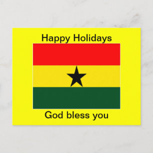 Cartes Pour Fêtes Annuelles Fête du drapeau du Ghana