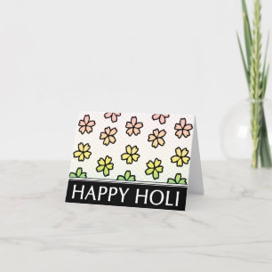 Cartes Pour Fêtes Annuelles fête du printemps heureux de holi