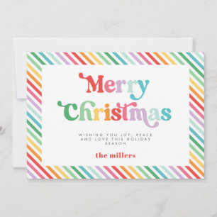 Cartes Pour Fêtes Annuelles Fête Jingle & Mingle Noël coloré