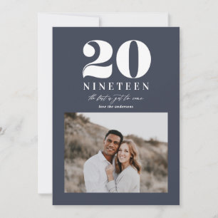 Cartes Pour Fêtes Annuelles Fête typographique de la nouvelle année moderne