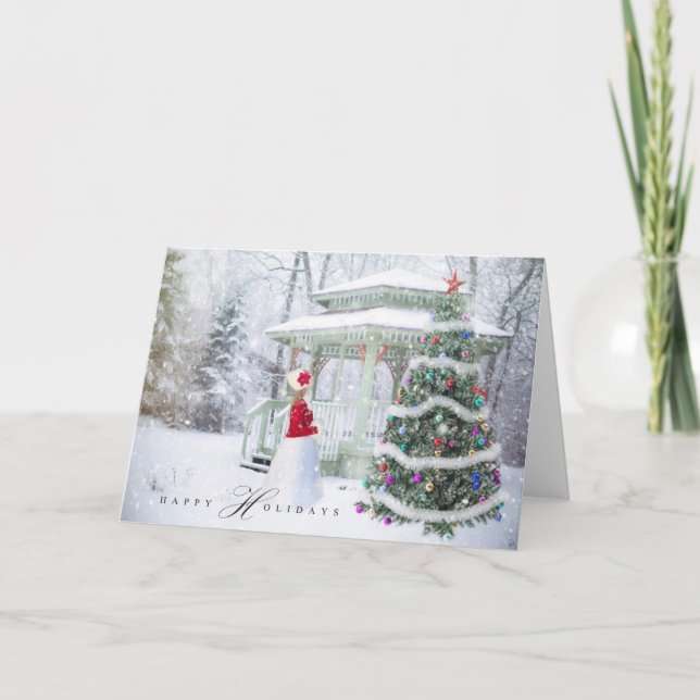 Cartes Pour Fêtes Annuelles Fêtes de Noël - Joyeuses fêtes de Noël (Devant)