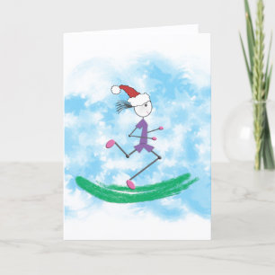 Cartes Pour Fêtes Annuelles Fêtes de Noël © Lady Runner