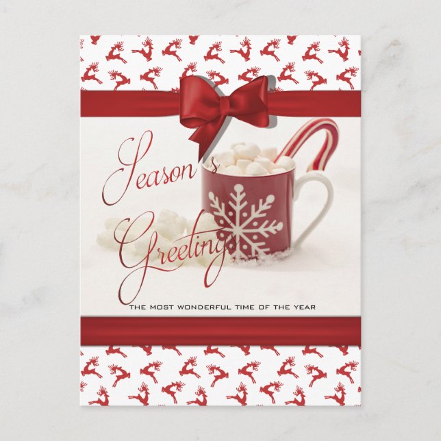 Cartes Pour Fêtes Annuelles Fêtes de Noël, meilleur moment de l'année (Devant)