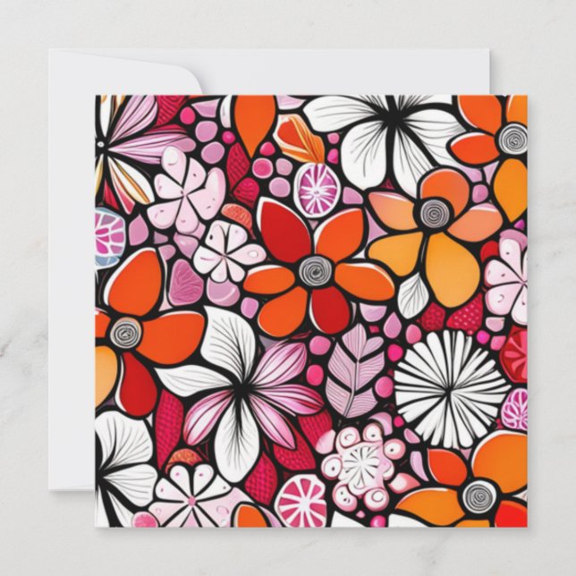 Cartes Pour Fêtes Annuelles Fêtes hawaïennes (Devant)