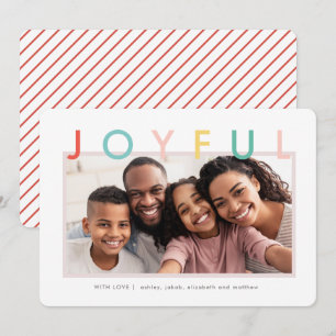 Cartes Pour Fêtes Annuelles Fêtes Joyeuses Moderne Simple Coloré