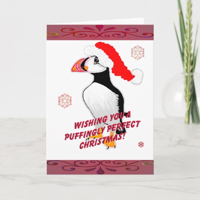 Cartes Pour Fêtes Annuelles Fêtrement Parfait Noël ! (Devant)
