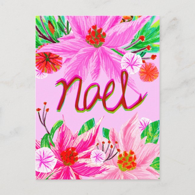 Cartes Pour Fêtes Annuelles Feuillage de Noël - Noel (Devant)
