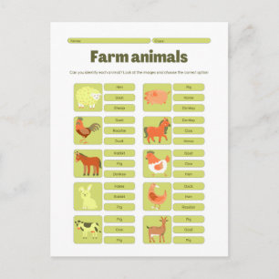 Cartes Pour Fêtes Annuelles Feuille de travail éducative d'identification des 