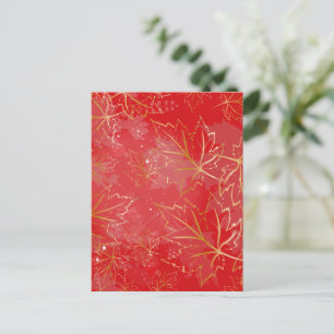 Cartes Pour Fêtes Annuelles Feuilles d'or 6