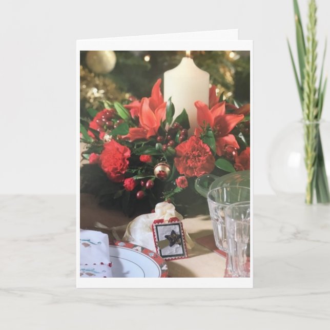 CARTES POUR FÊTES ANNUELLES FIER DE VOUS APPELER MA ****MÈRE*** NOËL (Devant)