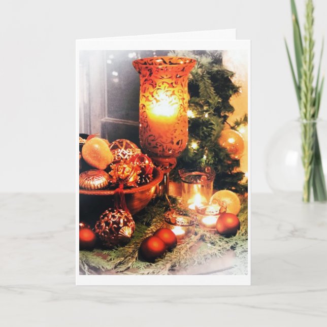 CARTES POUR FÊTES ANNUELLES FIER DE VOUS APPELER MA ****MÈRE*** NOËL (Devant)