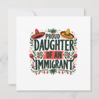Fier fille d'un immigrant mexicain