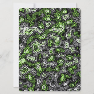Cartes Pour Fêtes Annuelles Fier trippy grunge funky abstrait agender Pride
