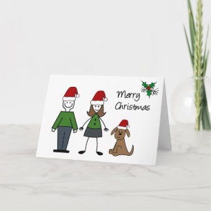 Cartes Pour Fêtes Annuelles Figures de Noël